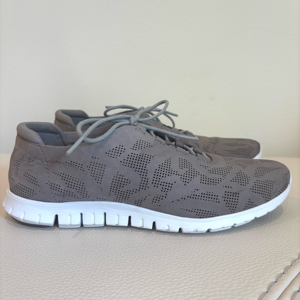 Women’s COLE HAAN ZEROGRAND Nubuck Lace-Up Perforated Trainers Sneakers Sz 8